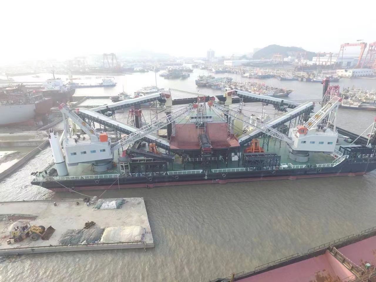 111m ore transfer barge for sale.